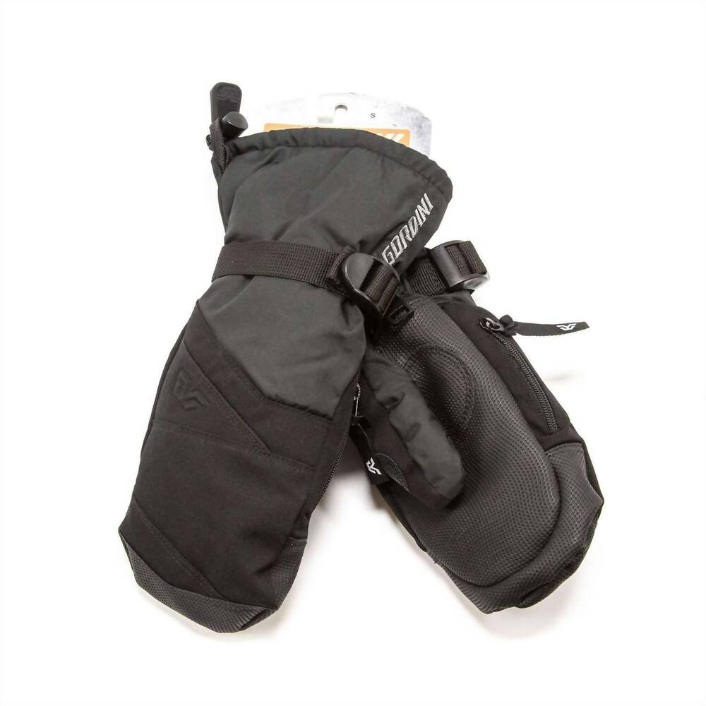 NEW GORDINI boy's stomp iii junior mittens in black
